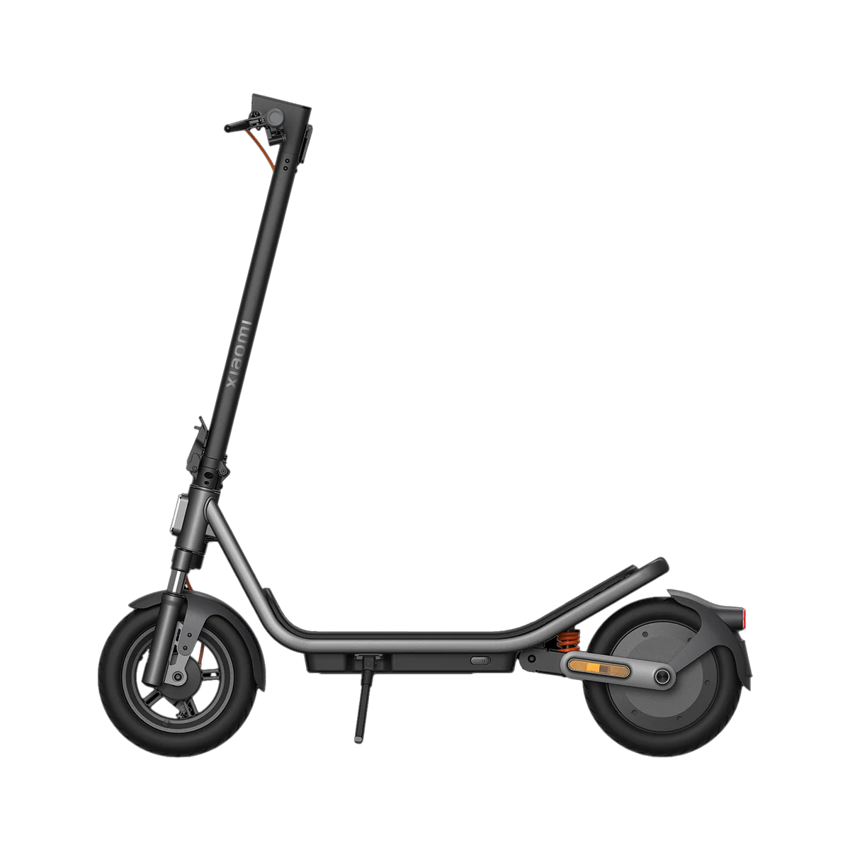 Xiaomi Electric Scooter 6 with 800W motor, black design, showing handlebar and wheels, suitable for urban commuting.