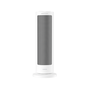 Xiaomi Fan Heater with built-in PTC ceramic technology and 2,000W power in sleek white design.