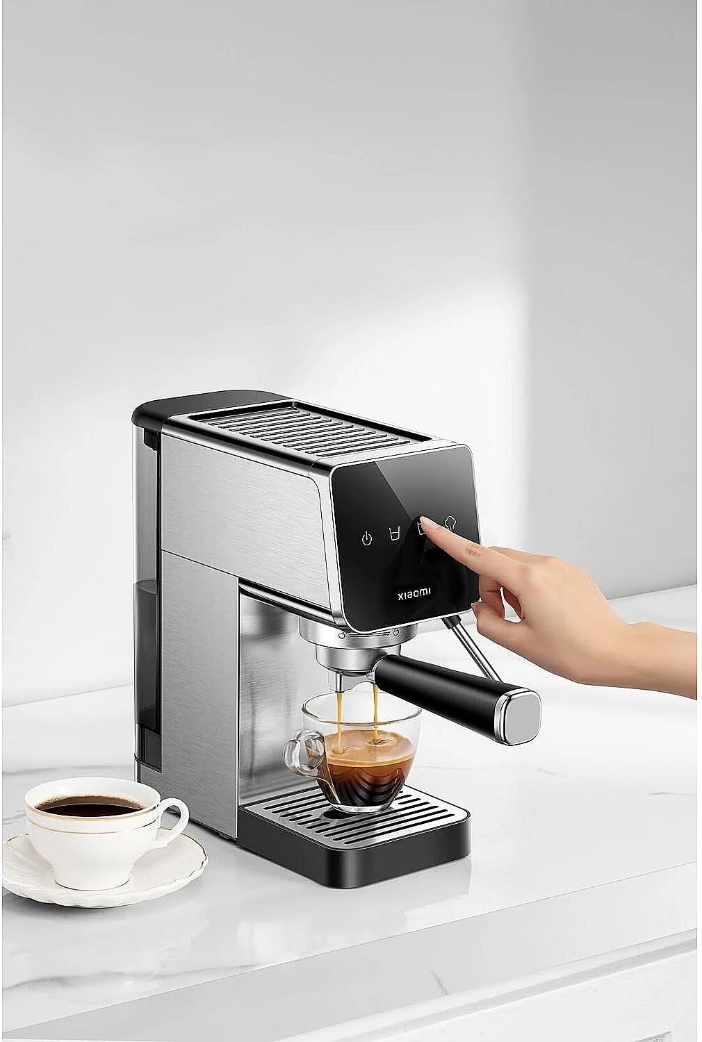Xiaomi Semi-Automatic Espresso Machine, 20 Bar Pump, 0.9L Tank, Compact Design, 1350W