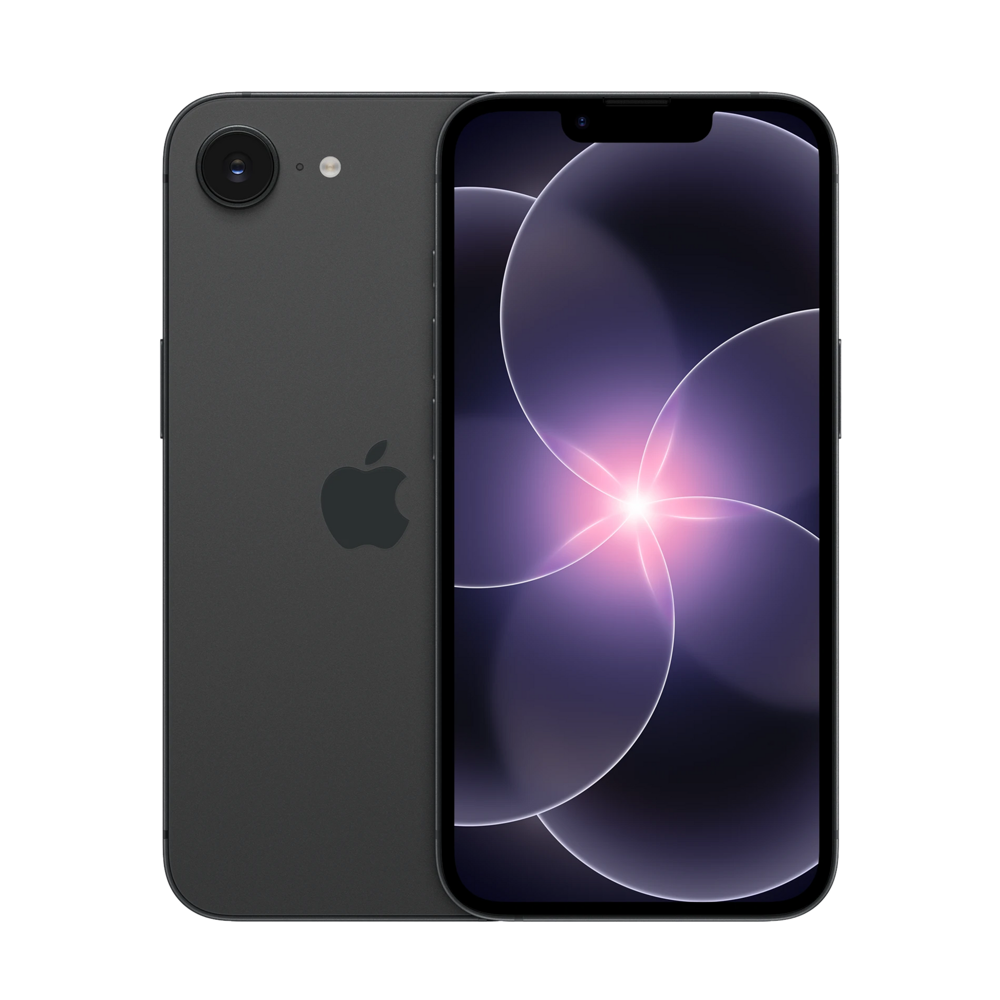 Apple iPhone 17e smartphone with 6.1-inch Super Retina XDR OLED display, triple-camera, IP68 waterproof, and sleek design.