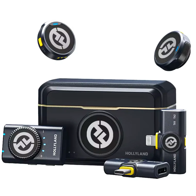 Hollyland Lark M2 Wireless Lavalier Microphon Combo