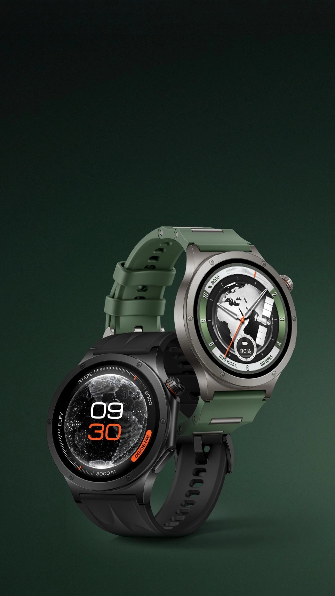 OnePlus Watch 4 Titanium Body LTPO OLED flexible display, Wear OS 6.0, 5ATM, IP69, IP68