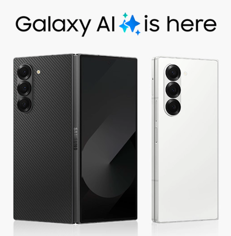 Samsung Galaxy Z Fold 6 5G 7.6" Foldable Dynamic LTPO AMOLED 2X, Snapdragon 8 Gen 3 (4 nm), 50MP, f/1.8 Camera, IP48