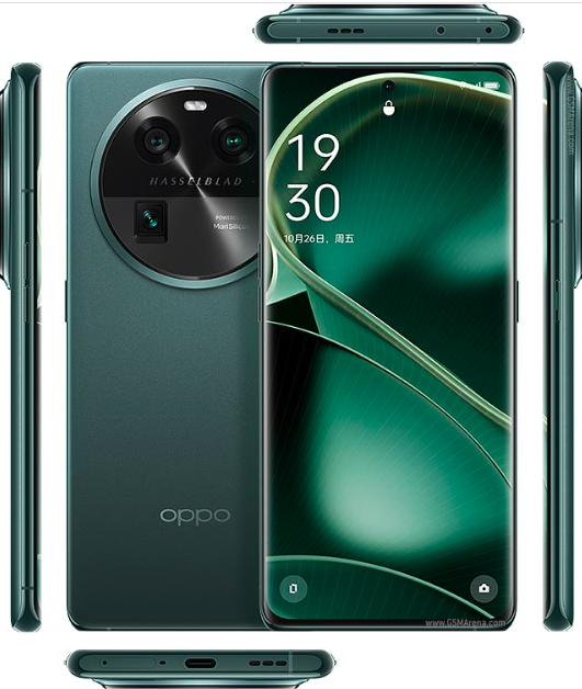 Oppo Find X6 - Mediatek Dimensity 9200 - Android 13, ColorOS - Charging 80W wired-  AMOLED 120Hz - IP64 dustproof and water splashproof