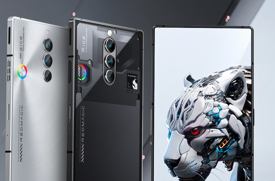 REDMAGIC 8s Pro 5G Snapdragon® 8 Gen 2, 6.8 Inch Screen ,120 Hz Refresh Rate , 50MP Triple Camera, Cooling Power x2 , 6000 mAh Dual Battery System.