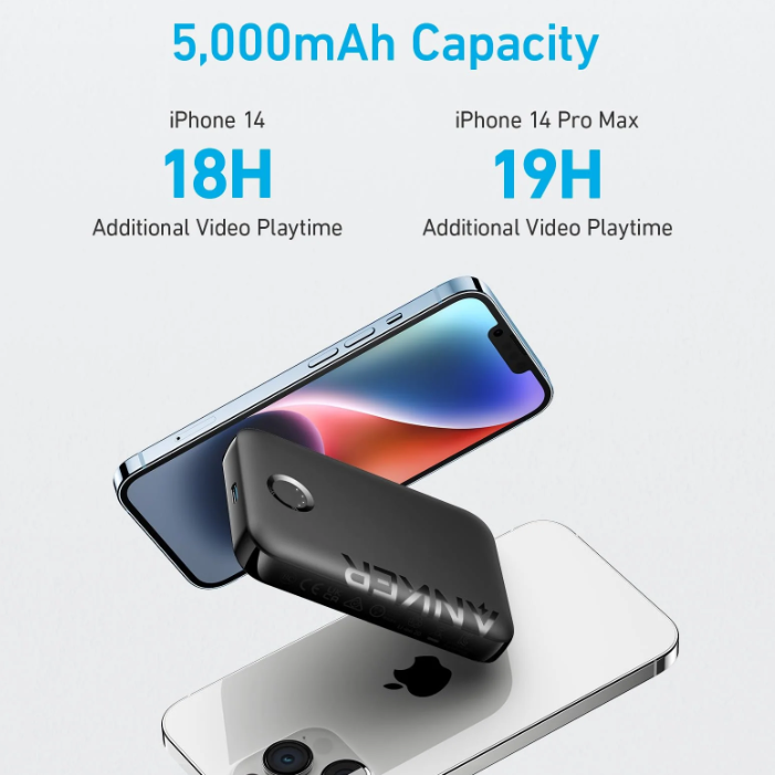 Anker MagGo Battery – PowerCore Magnetic 10000 mAhc - A1642611