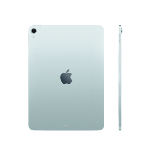 Apple iPad Air 11-inch M3 tablet with Liquid Retina display, front and back 12MP cameras, Touch ID, Wi-Fi 6E, and sleek design.
