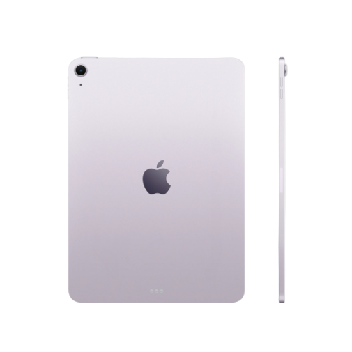 Apple iPad Air 11-inch M3 tablet with Liquid Retina display, front and back 12MP cameras, Wi-Fi 6E, Touch ID, in landscape orientation