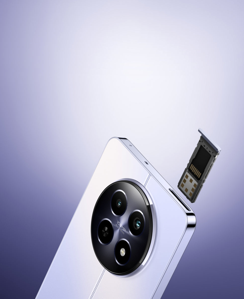 Realme 12 ,IPS LCD, 6.72 inches, 120Hz, MediaTek Dimensity 6100+ 5G, 45W SUPERVOOC, 108 MP (f/1.8), Fingerprint (side-mounted), 5000 mAh, USB Type-C 2.0,