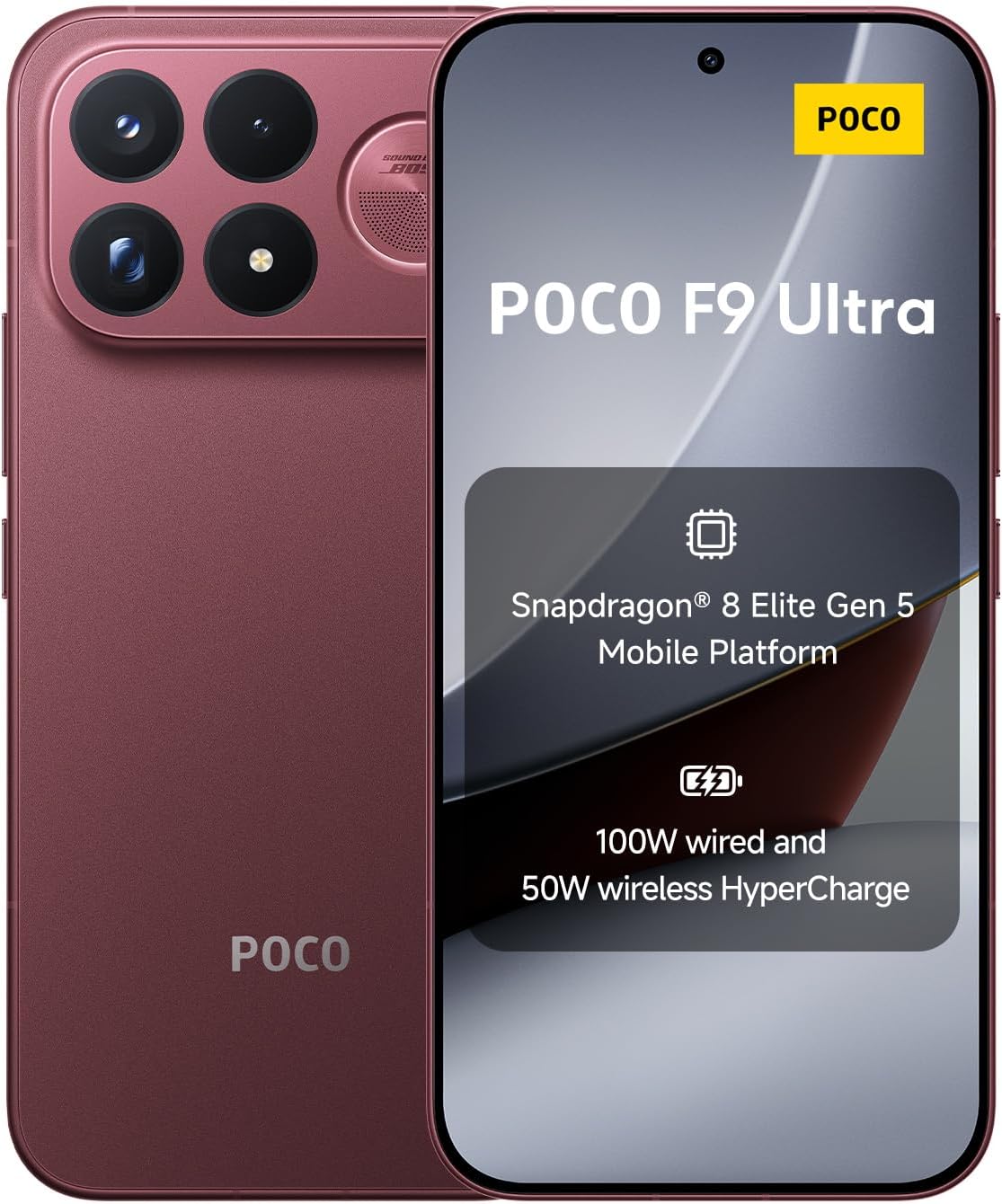 Xiaomi Poco F9 Ultra 5G 6.9" AMOLED, 185Hz, Dolby Vision, Snapdragon 8 Elite Gen 5 (3 nm), 200 MP, f/1.7 Camera, IP68