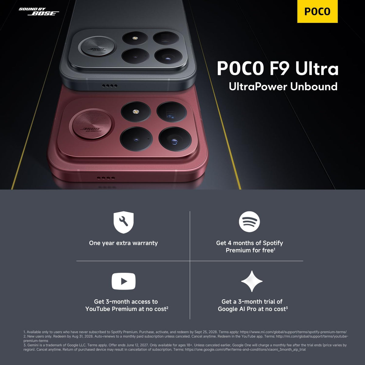 Xiaomi Poco F9 Ultra 5G 6.9" AMOLED, 185Hz, Dolby Vision, Snapdragon 8 Elite Gen 5 (3 nm), 200 MP, f/1.7 Camera, IP68