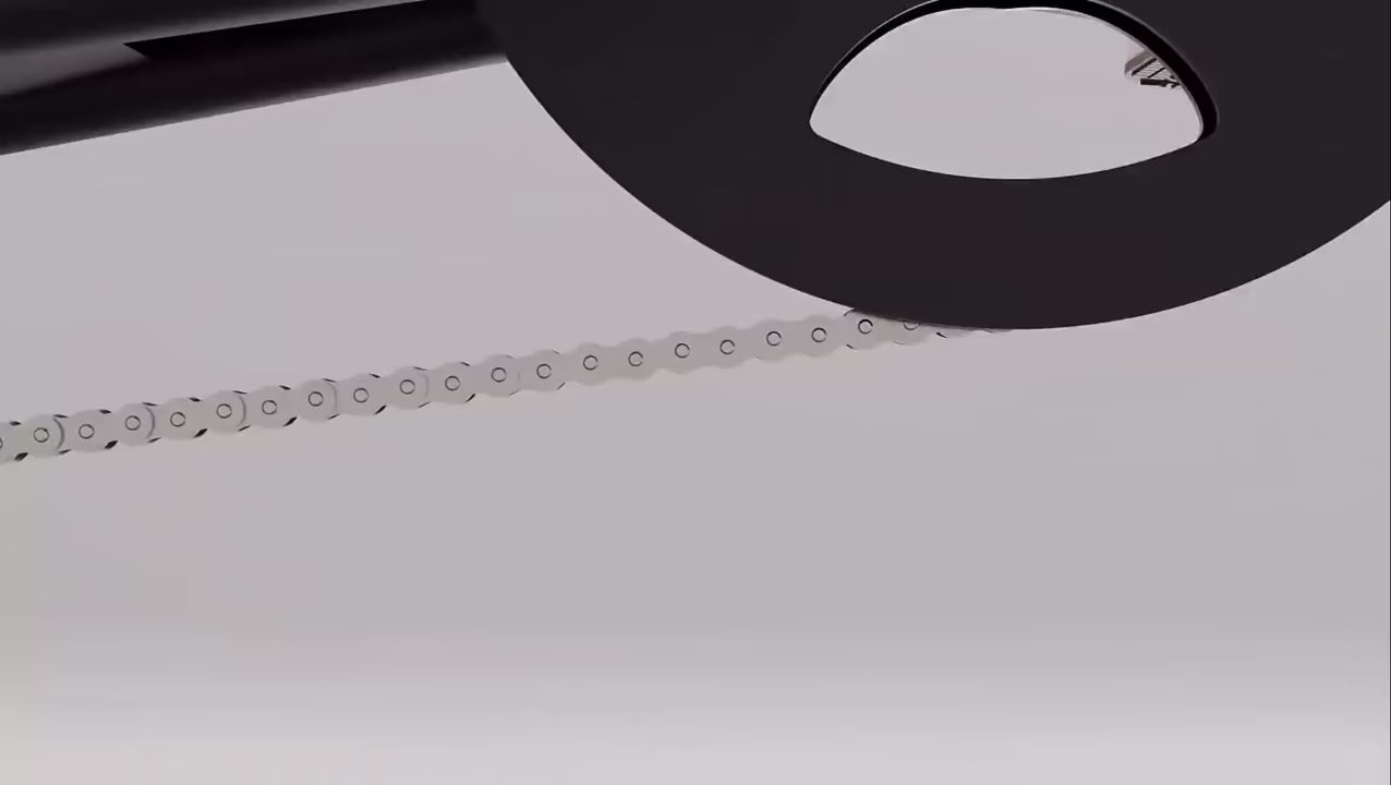 Load video: Porodo Lifestyle 350W Electric Bike Foldable with Baby Seat