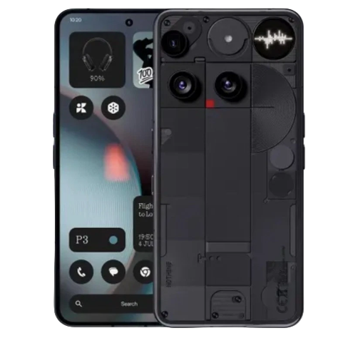 Nothing phone 3 5G, Android 15, Snapdragon 8s Gen4, 50MP,  AMOLED Display, 5150mAh, Glyph Interface