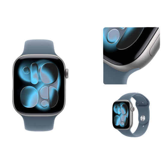 Apple Watch Series 11 Always‑On Retina display, watchOS