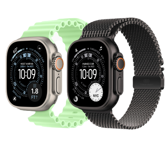 Apple Watch Ultra 49mm titanium, Always‑On Retina display ,S10