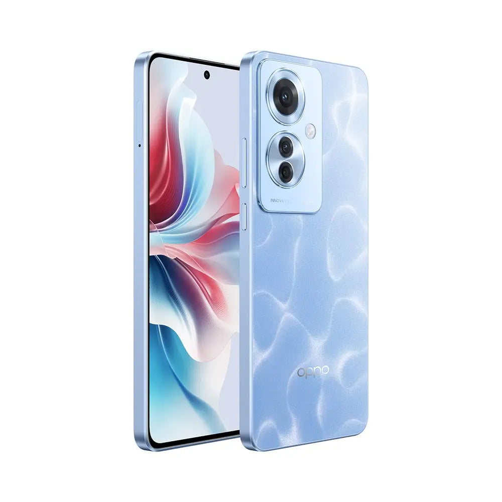 Oppo Reno 11 F 5G 6.7" AMOLED, 120Hz, Mediatek Dimensity 7050, 64 MP 1.7 camera , 67W.