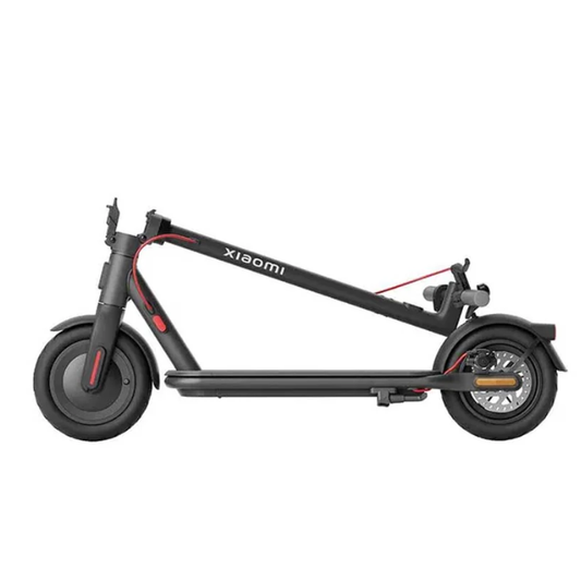 Xiaomi Electric Scooter 4, 25km/h Max. speed, All-round upgraded sizes, 600W  Max. power, Dual brake system Front E-ABS + rear disc brake,