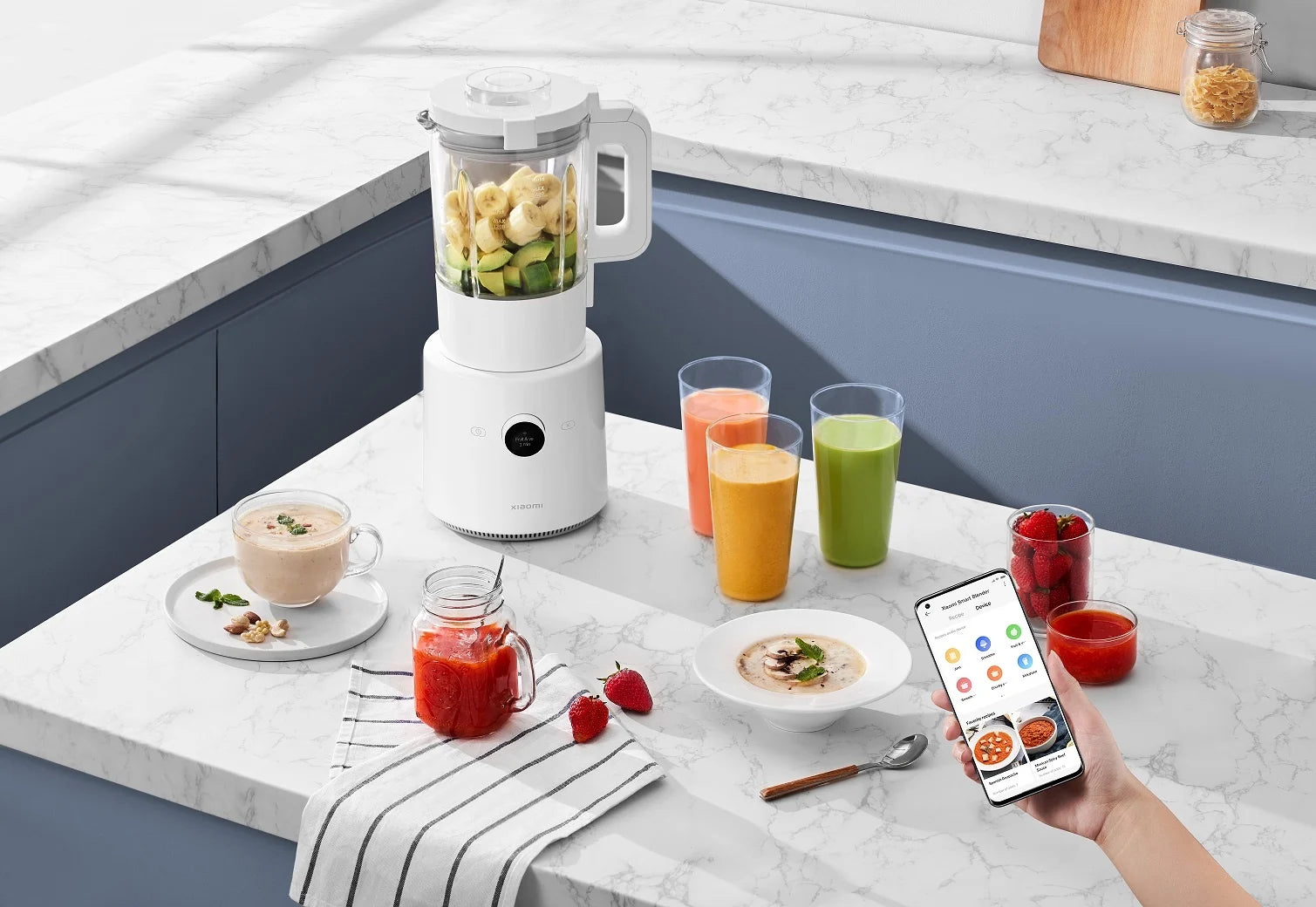 Xiaomi Smart Blender 1000W, 9 Variables Speed