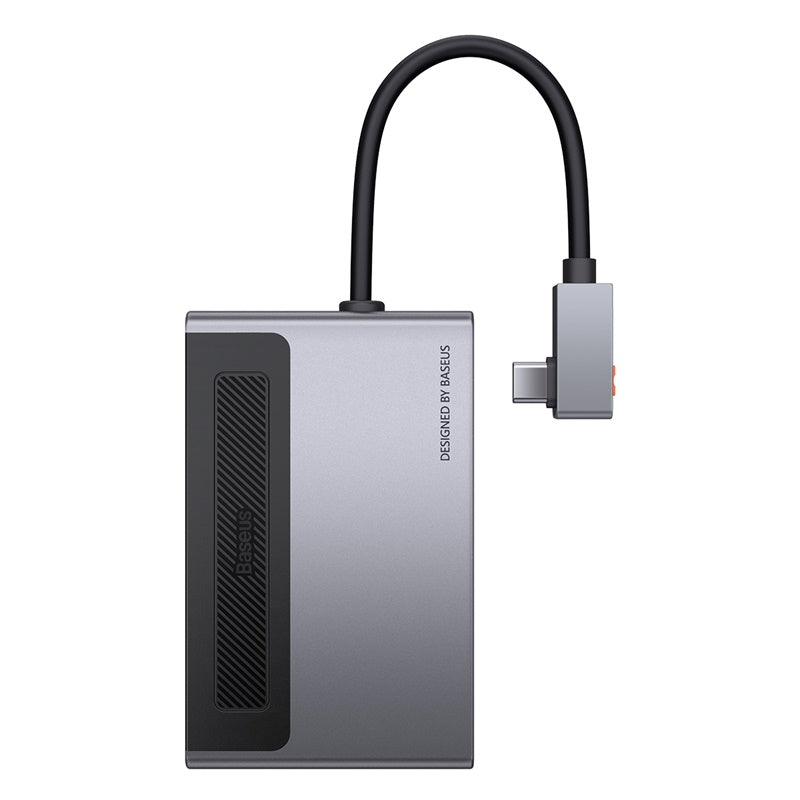 Baseus Magic Multifunctional Type-C HUB with a Retractable Clip Standard Edition Space Gray