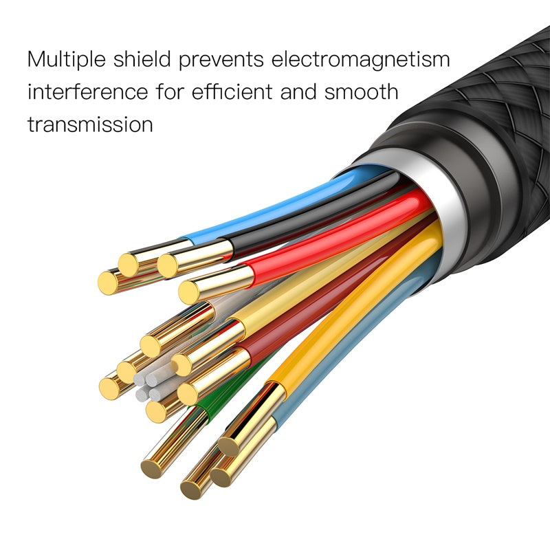 Baseus Video Type-C Male To HD4K ( HDMI ) Male Adapter Cable 1.8M Space Gray