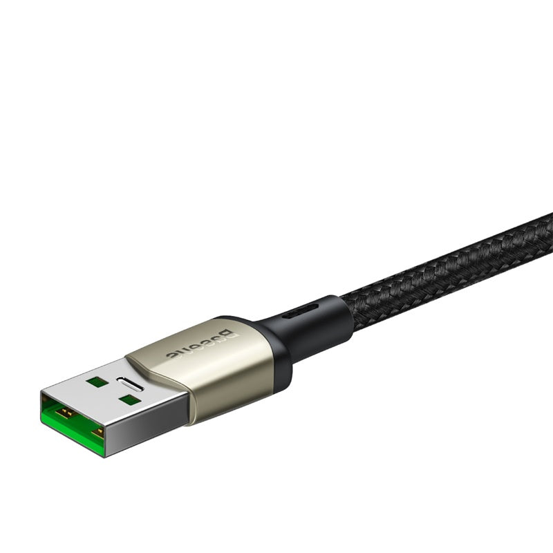 Baseus Cafule cable (suppport VOOC) USB for Type-C 1m - Black