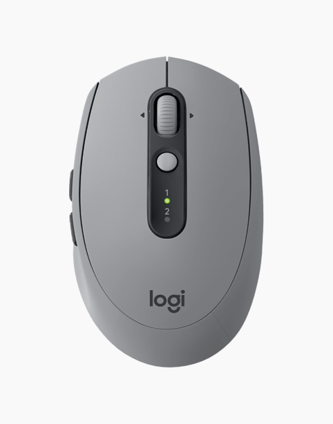 Logitech® M590 MULTI-DEVICE SILENT Wireless Mouse - Gray