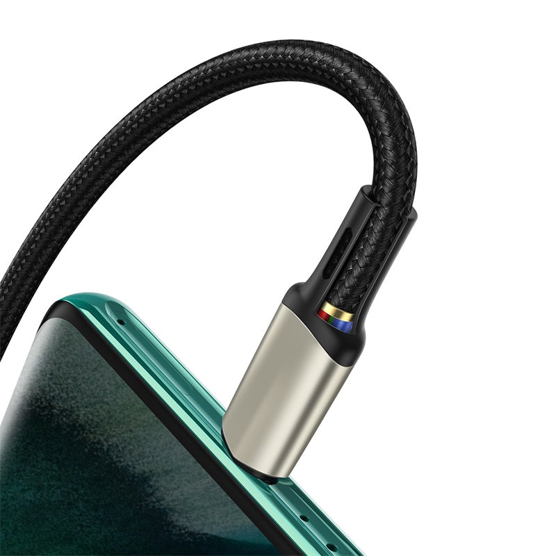 Baseus Cafule cable (suppport VOOC) USB for Type-C 1m - Black