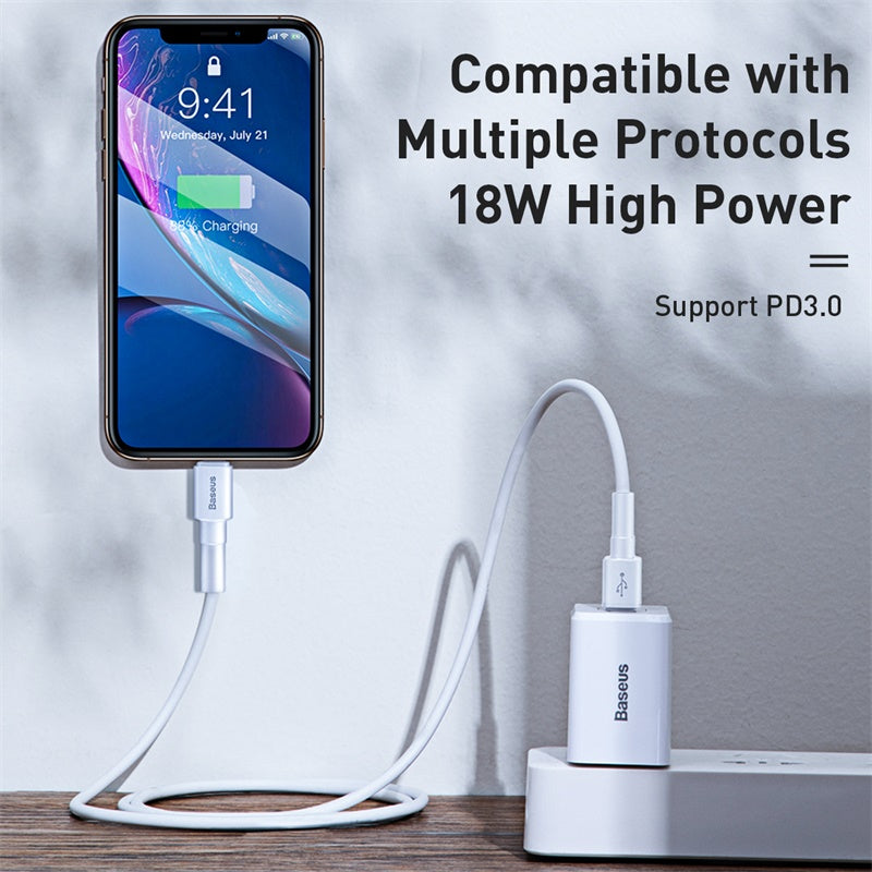 *Offer* Traveler 18w Adaptor + Ugreen MFI PD Cable Fast Charging 50% in 30min