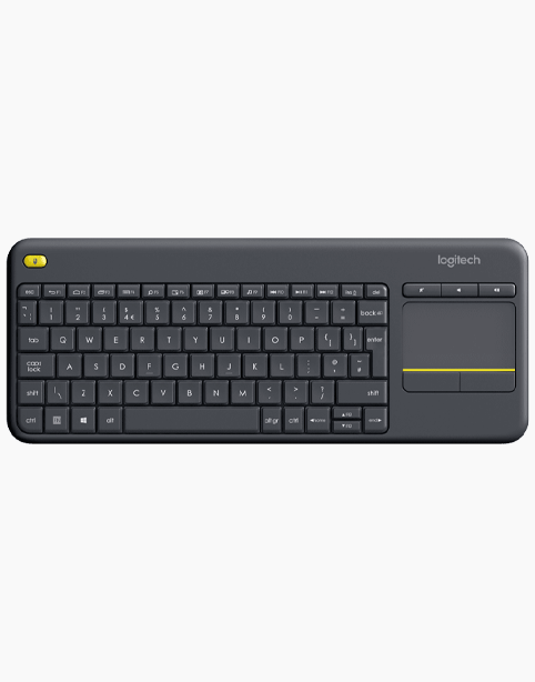 Logitech® Wireless Touch Keyboard K400 Plus - Black
