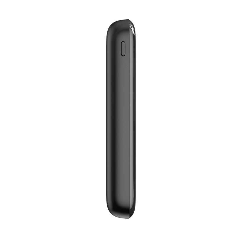 Mini S باور بنك 10000mAh و شاحن لاسلكى سريع 10w بمخرجين للشحن السريع ( QC3 + PD ) اسود
