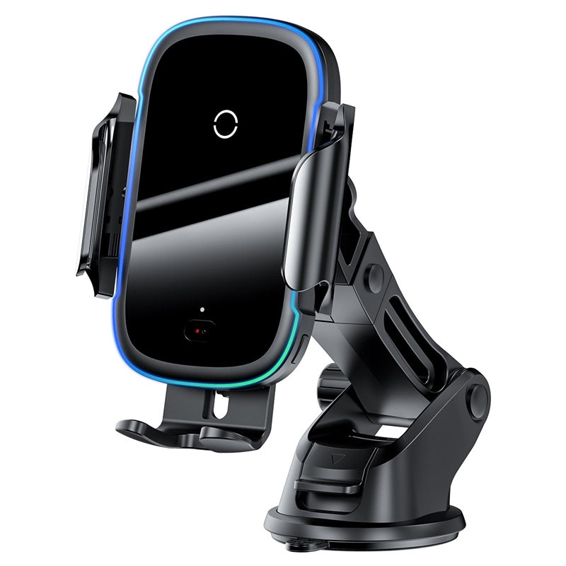 Baseus Light Electric Holder Fast Wireless Charger 15w Black