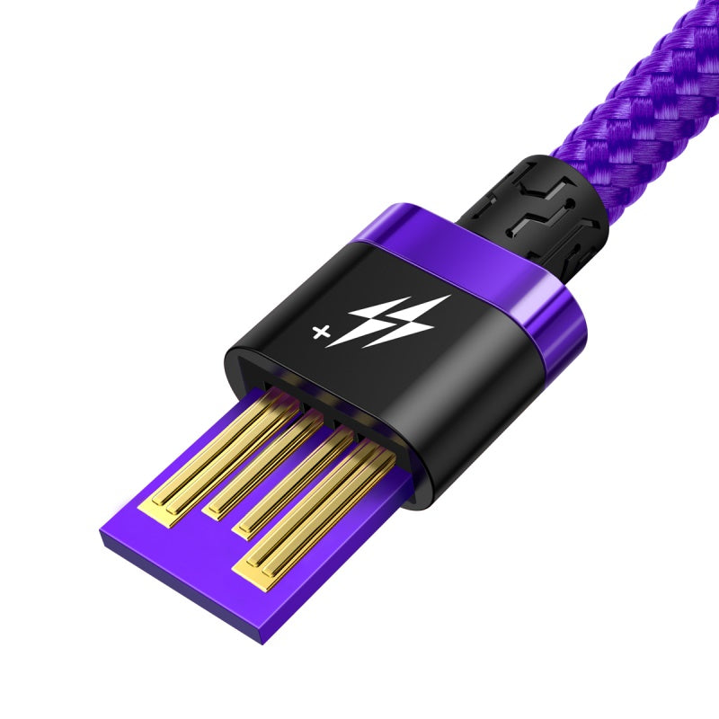 Baseus Purple HW Flash Charge Cable USB to Type-C 40W Purple