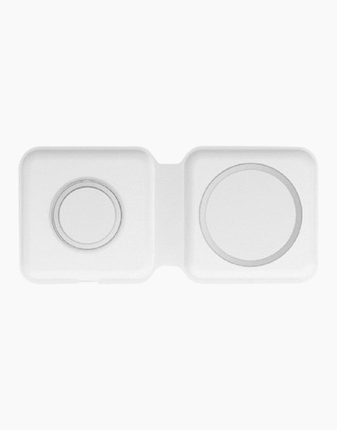 GREEN MAGSAFE DEUX WIRELESS CHARGER  Foldable Magnetic- White
