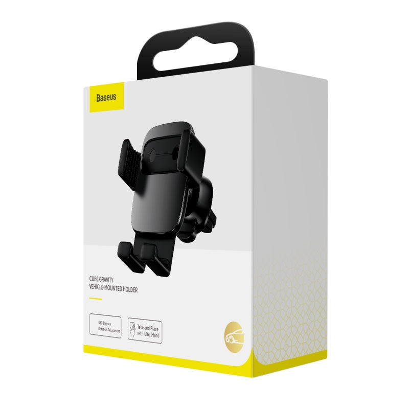 Baseus Cube Gravity Vehicle-mounted Holder Black