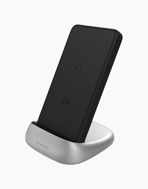 Ravpower 5000mAh 3 in 1 Wireless Power Bank With Stand Kit - Black