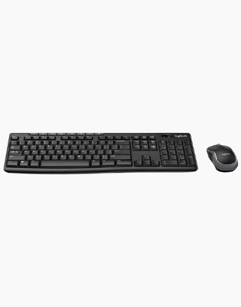 Logitech® Wireless Combo MK270 Keyboard and Mouse - Black