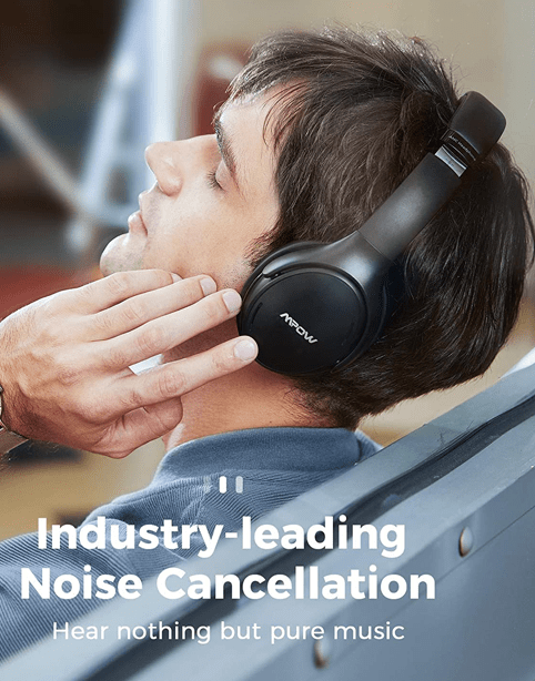 Mpow H19 IPO Wireless Noise Canceling ANC Headphone - Bluetooth - Black