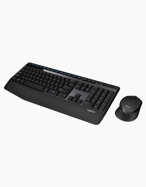 Logitech® Wireless Combo MK345 Keyboard and Mouse - Black
