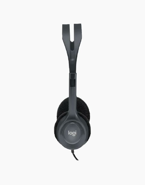 Logitech® Stereo Headset H111 Headphone - Black