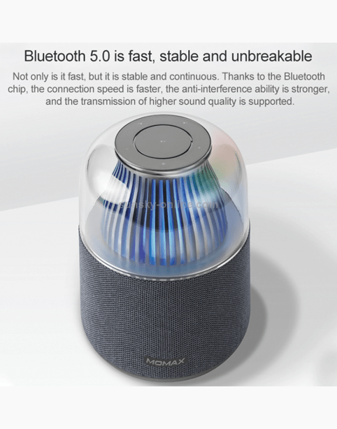 MoMax Space portable wireless speaker (includes two speakers) Black