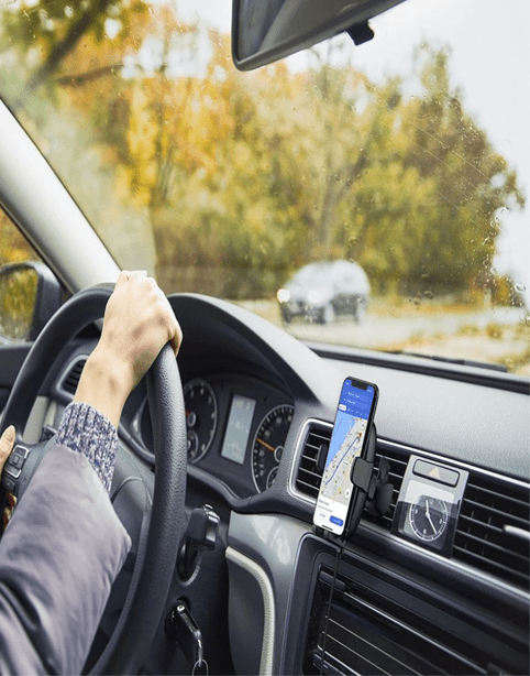 Ravpower RP-SH014 10w Wireless Car Holder With Car Adaptor - Black