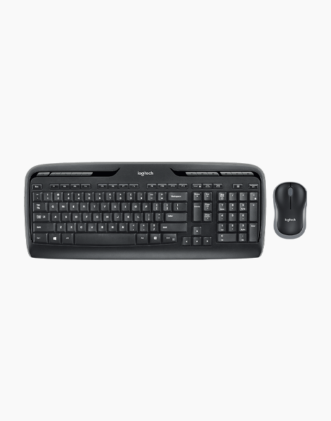 Logitech® Wireless Desktop MK330 - Black