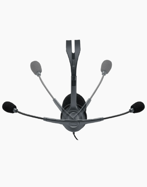 Logitech® Stereo Headset H111 Headphone - Black