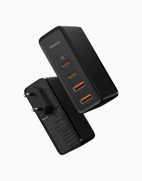 Baseus GaN2 Pro Quick Charger 2C+2U 100W EU - Black