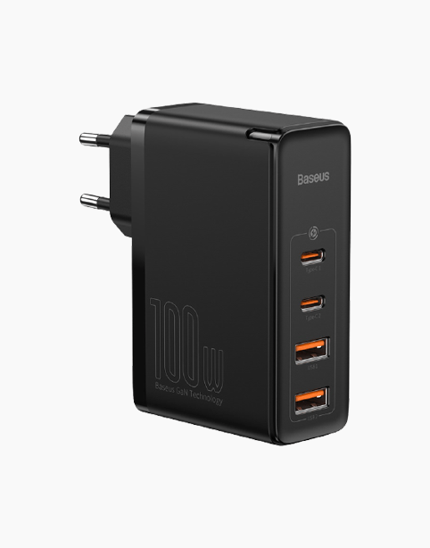 Baseus GaN2 Pro Quick Charger 2C+2U 100W EU - Black