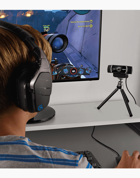 Logitech® C922 Pro Stream Webcam - Black