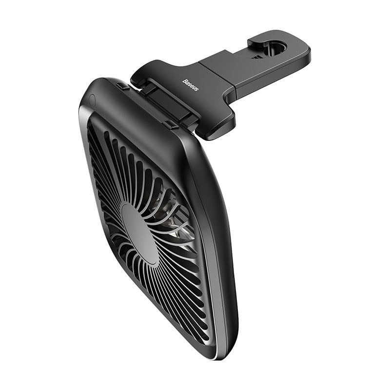 Baseus Foldable Vehicle-mounted Backseat Fan Black