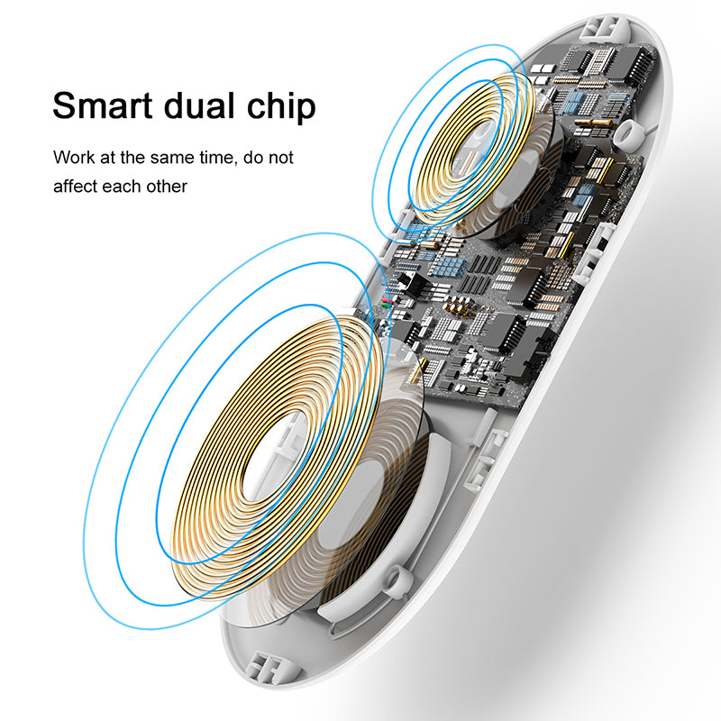 Baseus Qi Wireless Charger 10W White *Not Support Apple Watch*