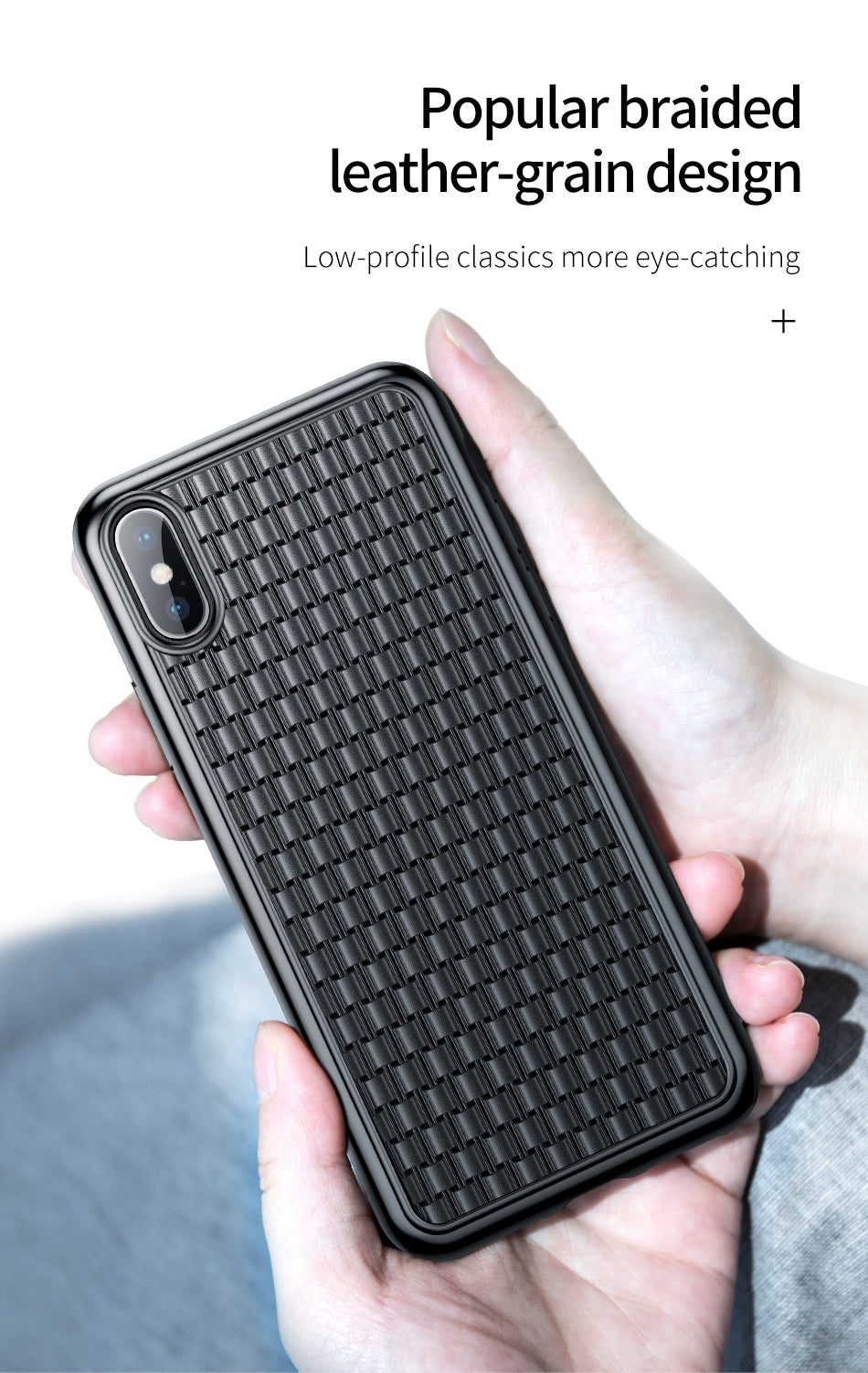 BV 2nd Generation By Baseus Slim Flexible Case For iPhone Xs Max Black