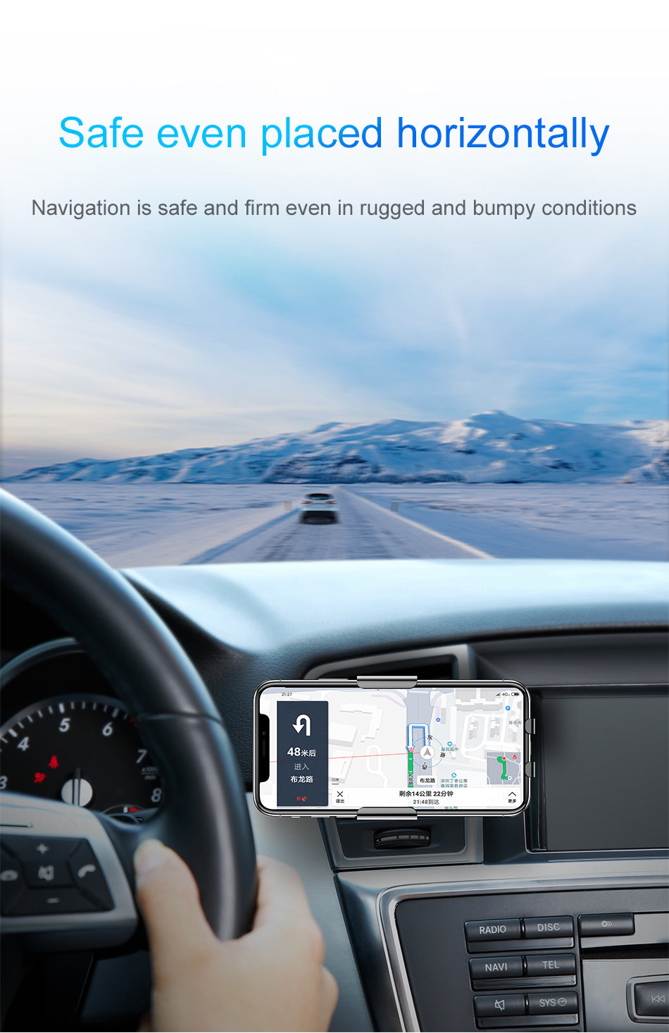 Smart Sensor Wireless Holder [Air Version] By Baseus 10W Fast Wireless Charging